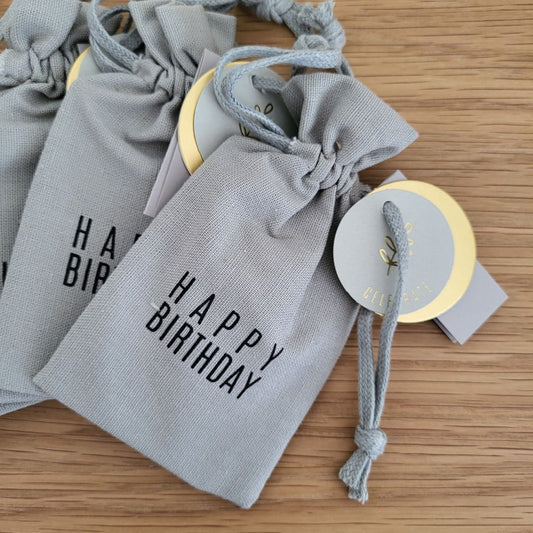 Saquinho para dinheiro HAPPY BIRTHDAY